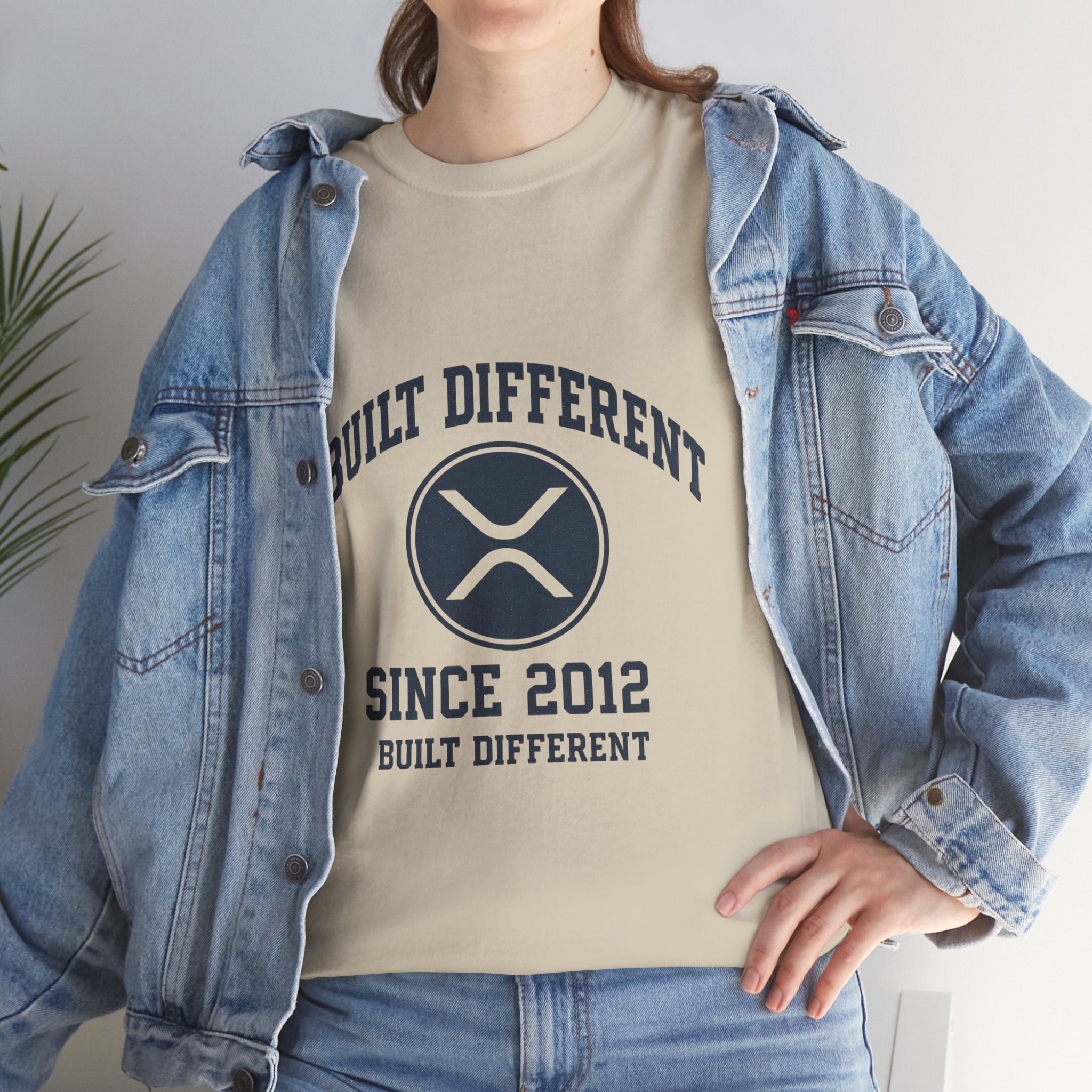 Built Different Since 2012 T-Shirt – Ripple XRP Logo Tee