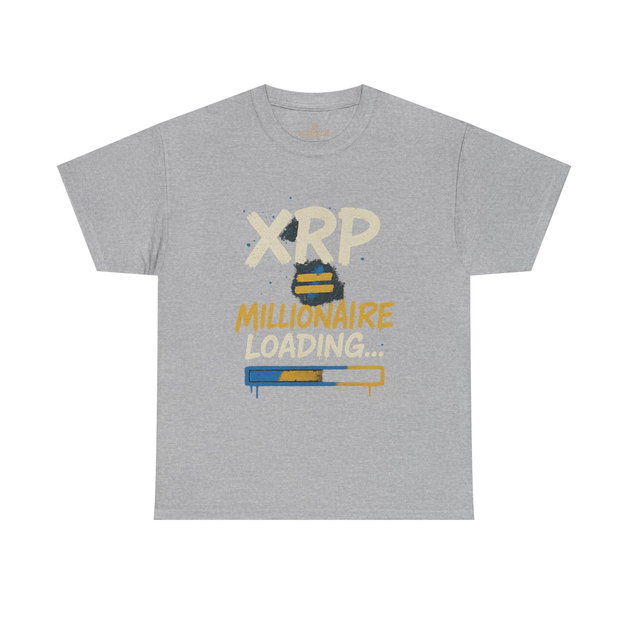 XRP Millionaire Loading T-Shirt — Crypto Investor Progress Tee