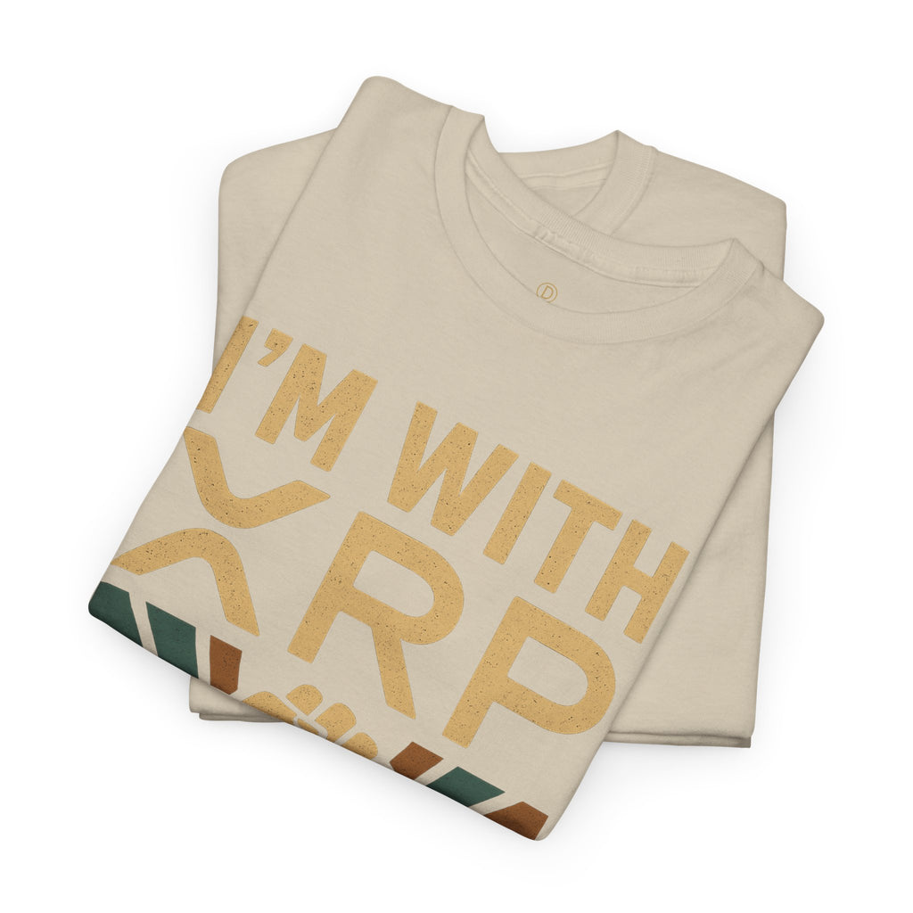 I'm With XRP Graphic Tee – Crypto Supporter Shirt