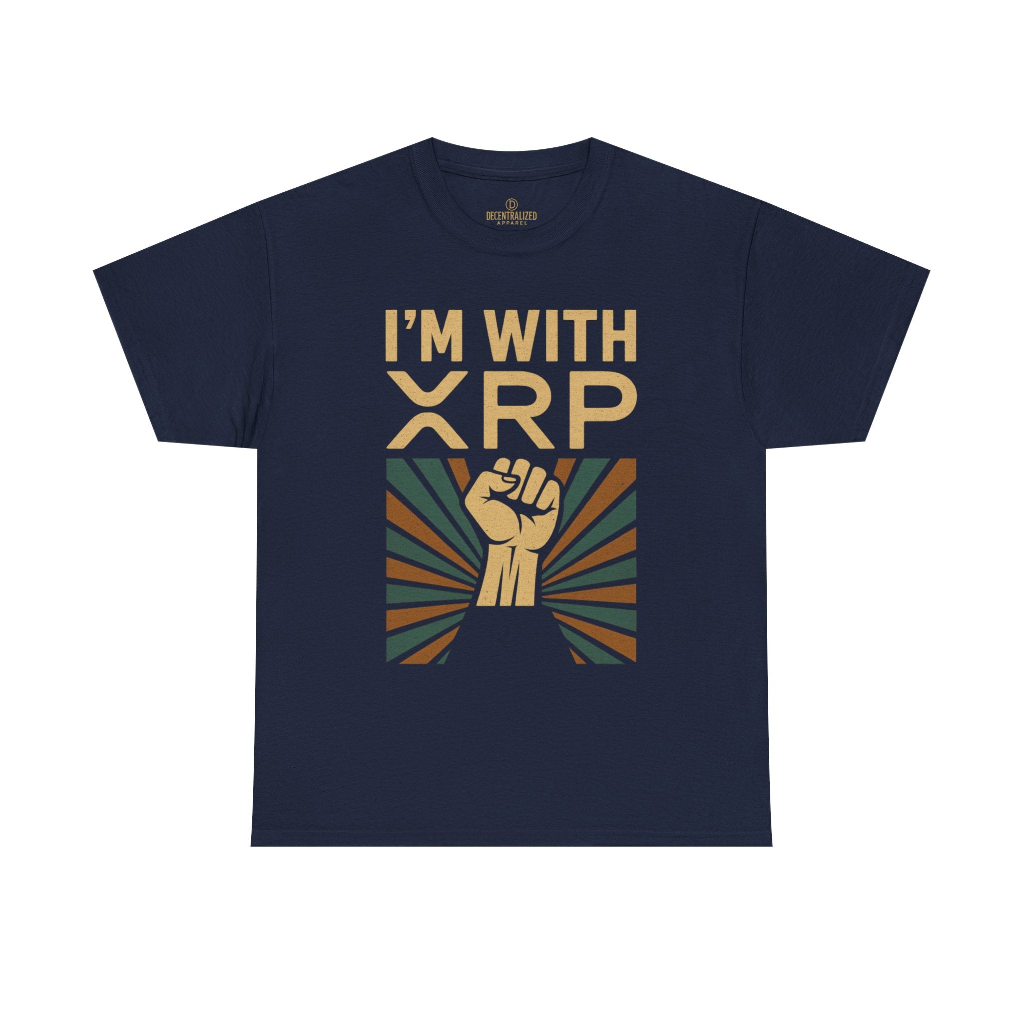 I'm With XRP Graphic Tee – Crypto Supporter Shirt
