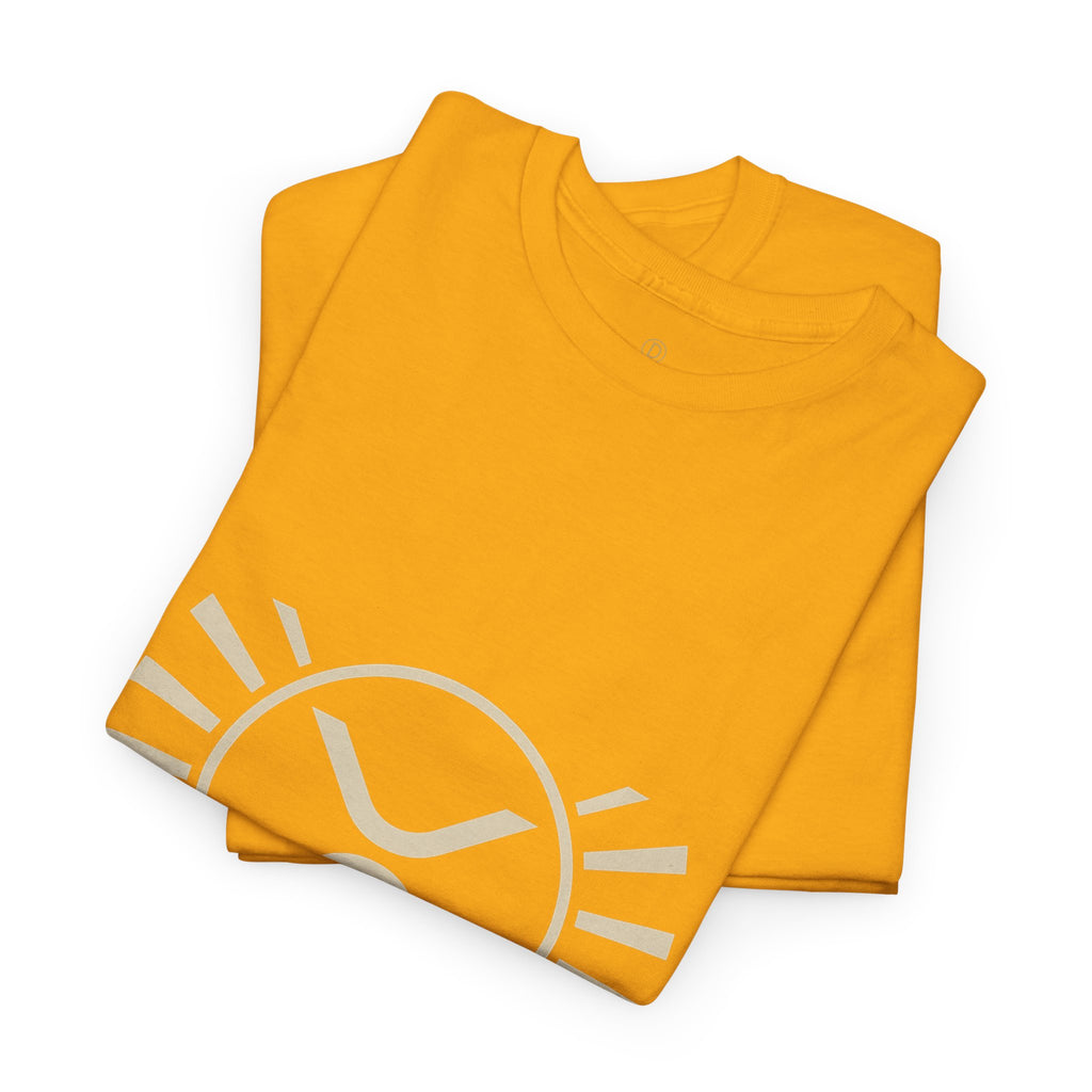 XRP Sun Logo T‑Shirt — Minimal Crypto Ripple Tee