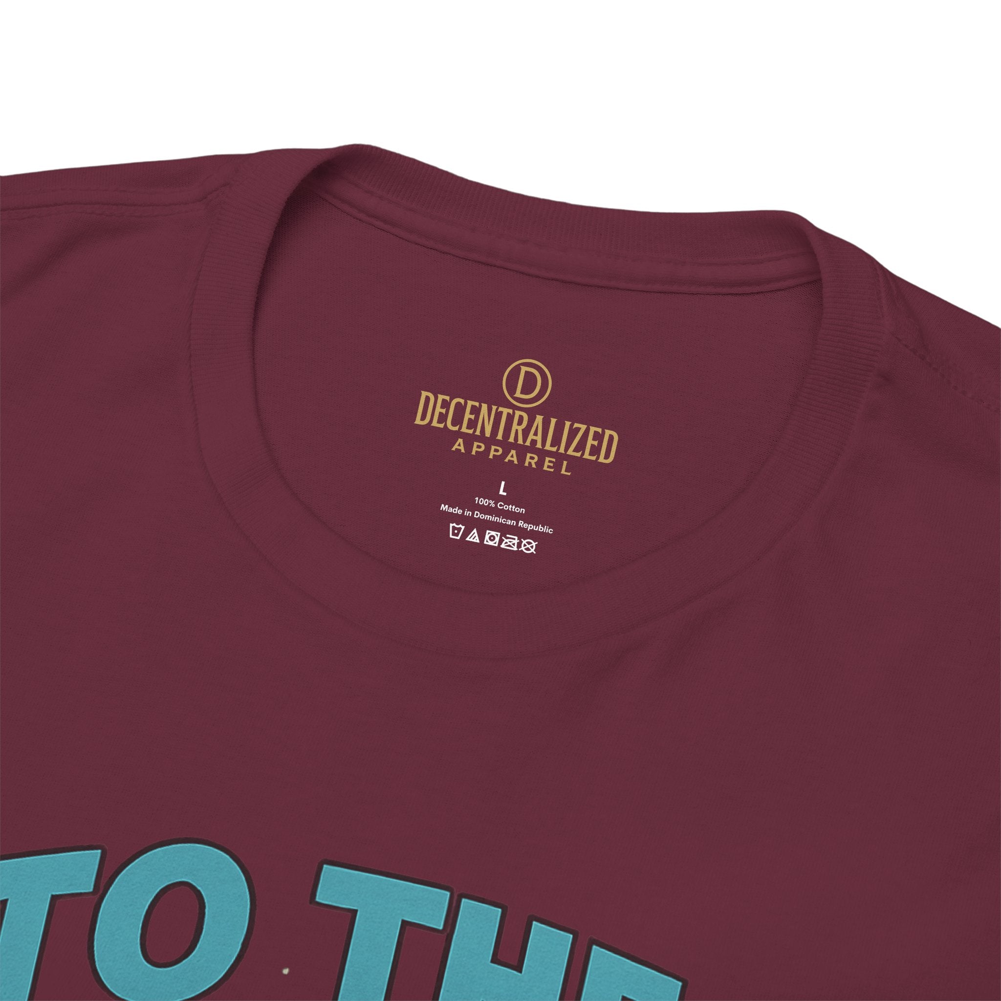 To The Moon Rocket T-Shirt — Space Graphic Tee for Crypto & Space Enthusiasts