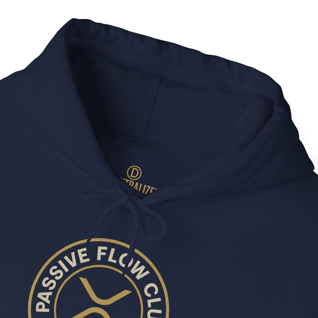 Hoodie — Passive Flow Club Crest Hooded Sweatshirt