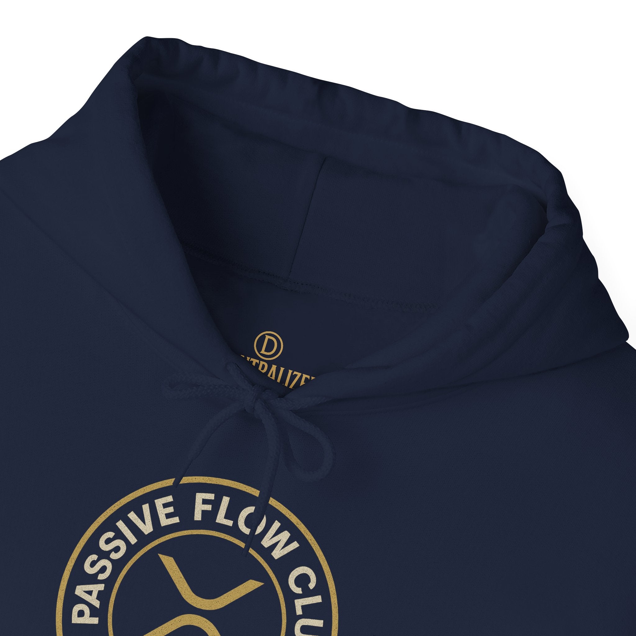 Hoodie — Passive Flow Club Crest Hooded Sweatshirt