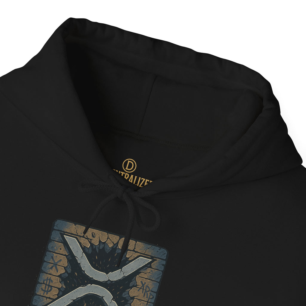 Bank Slayer Hoodie - Vintage Tactical Crest Graphic Sweatshirt
