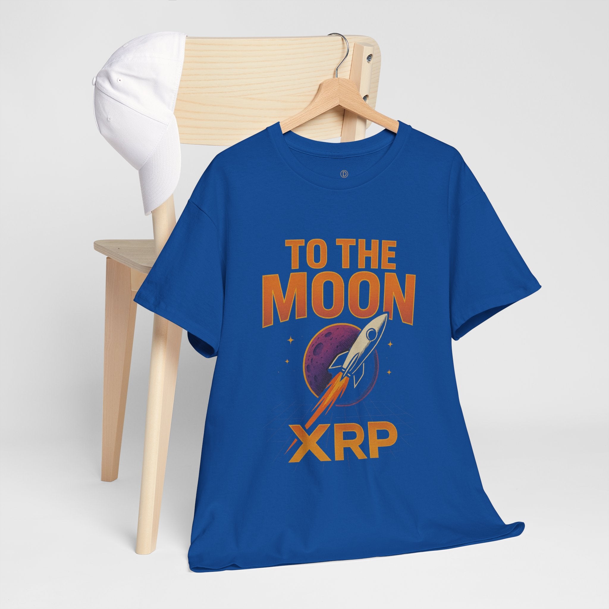 XRP To The Moon Tee — Cryptocurrency Investor Rocket Shirt