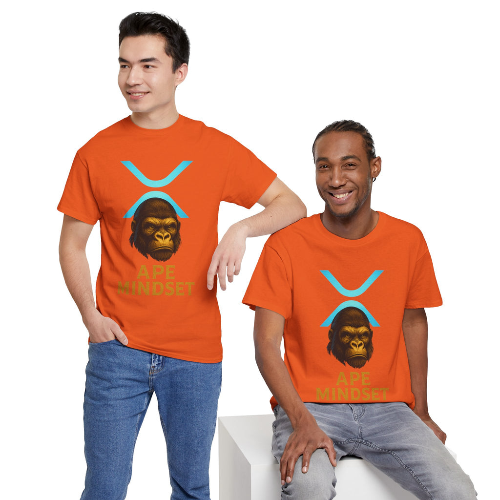 Ape Mindset T-Shirt — Crypto XRP Ape Graphic Tee