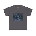 Sci‑Fi Portal Graphic Tee — Futuristic Neon Crew T-Shirt