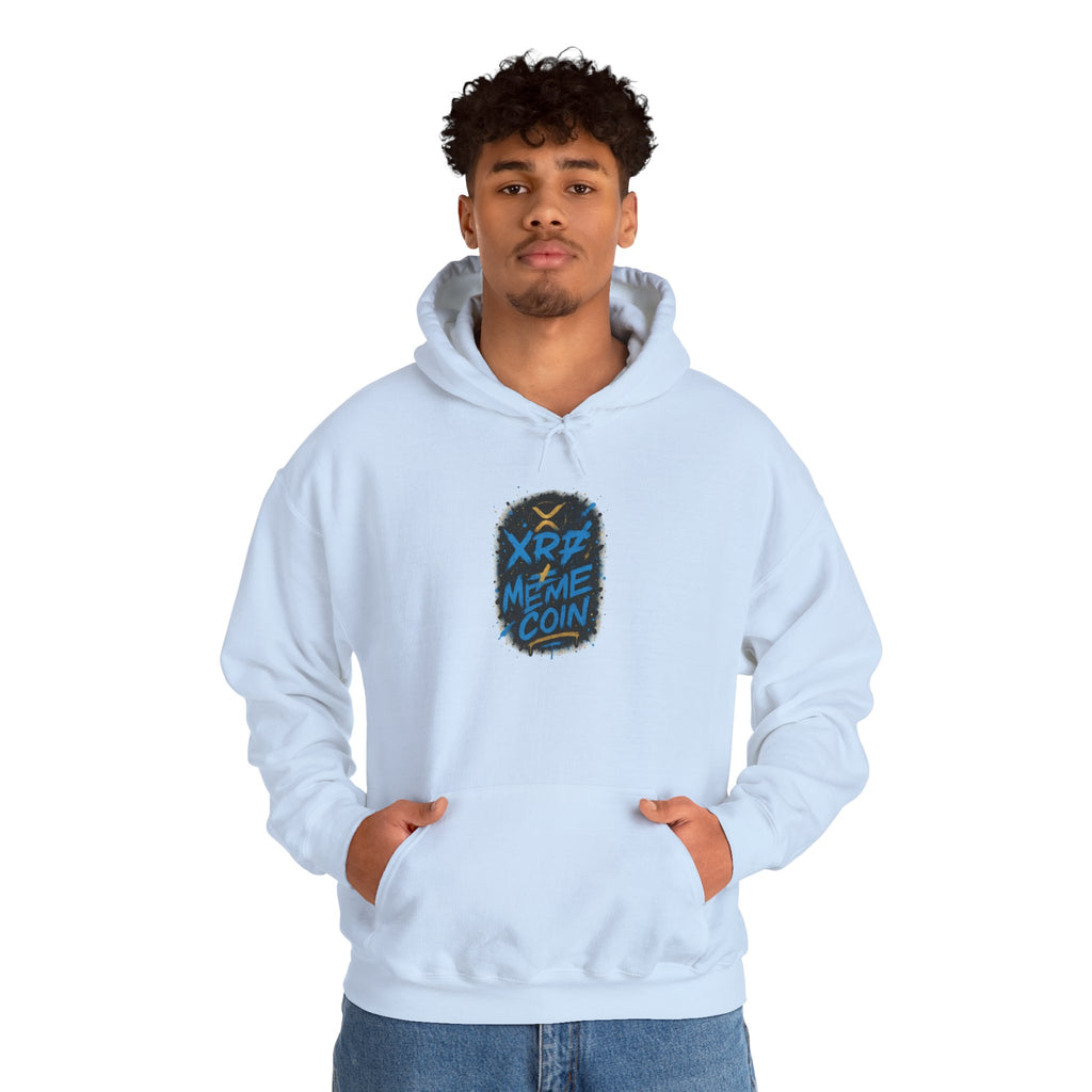 XRP Meme Coin Hoodie – Crypto Graffiti Logo Pullover