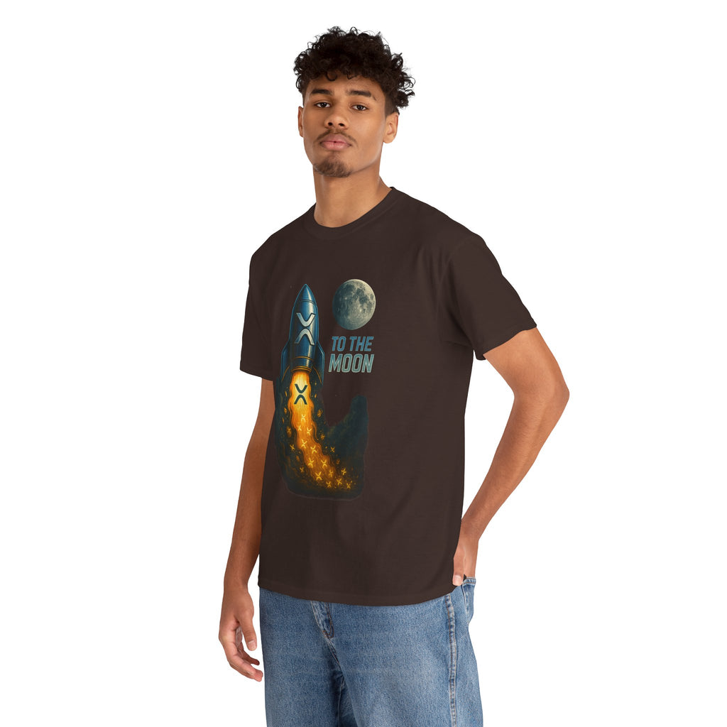 Rocket 'To the Moon' T-Shirt - Space Exploration Graphic Tee