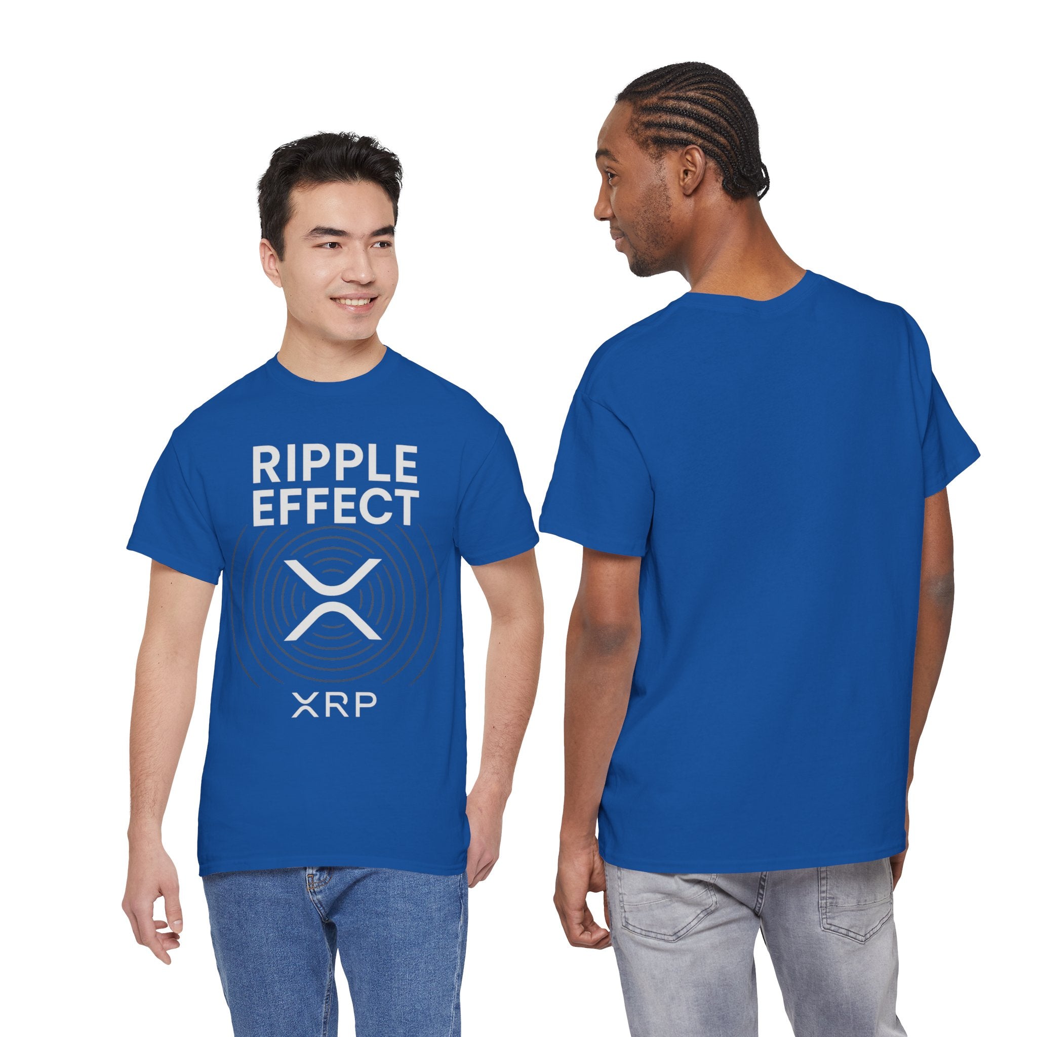 Ripple Effect XRP Tee — Minimal Cryptocurrency Logo T-Shirt