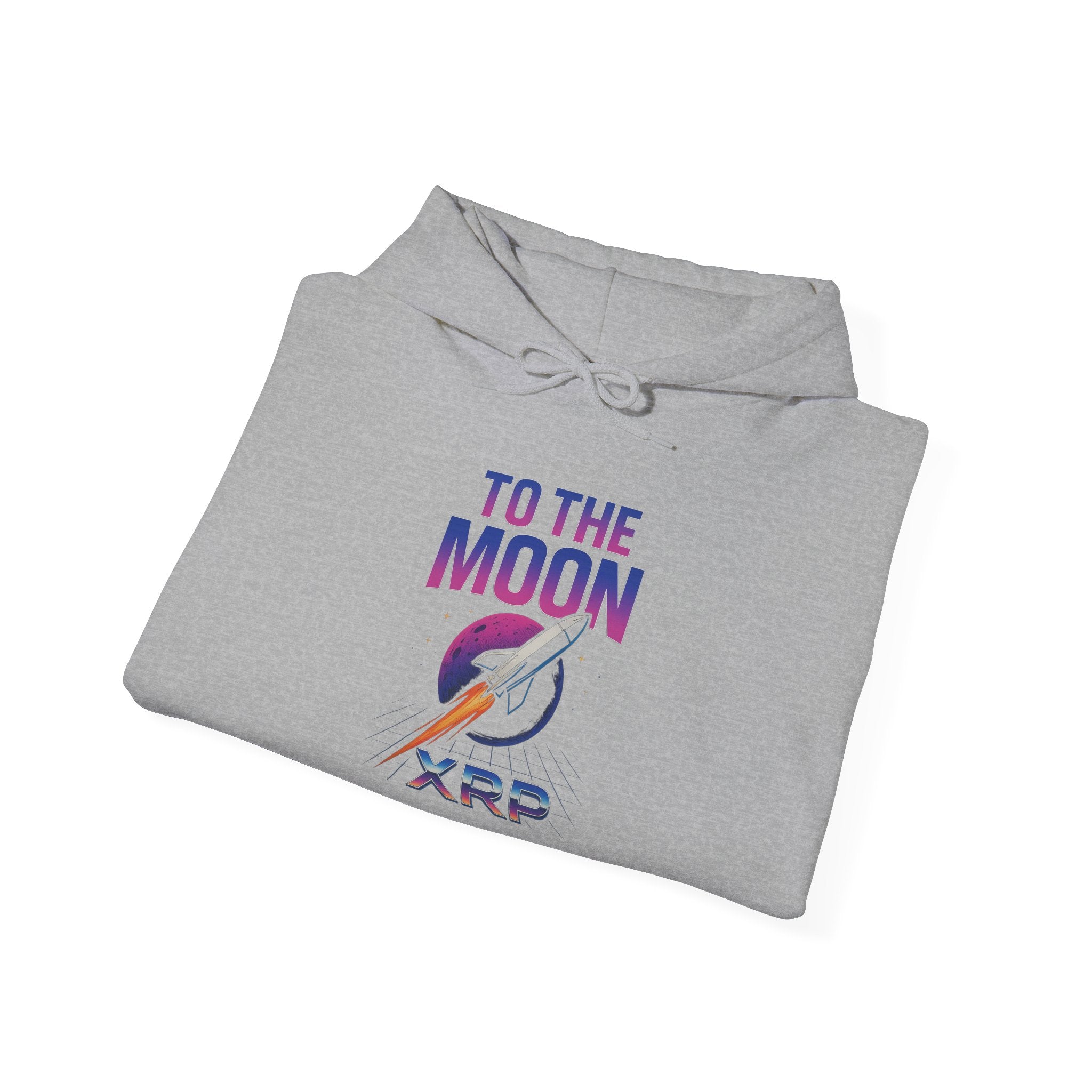 XRP To The Moon Hoodie – Crypto Investor Sweatshirt