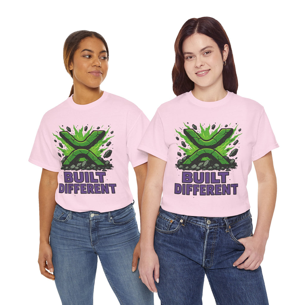 Built Different T-Shirt — Green Gamer Logo Tee