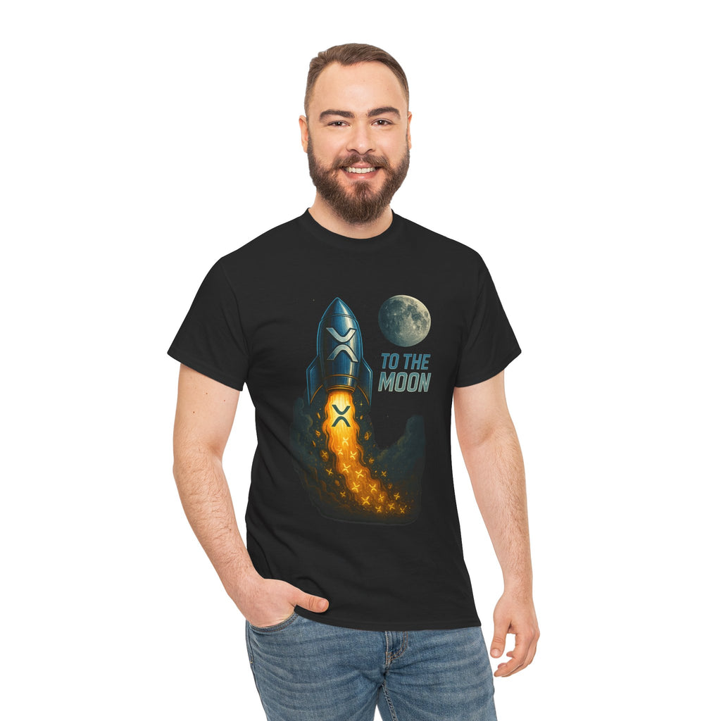 Rocket 'To the Moon' T-Shirt - Space Exploration Graphic Tee