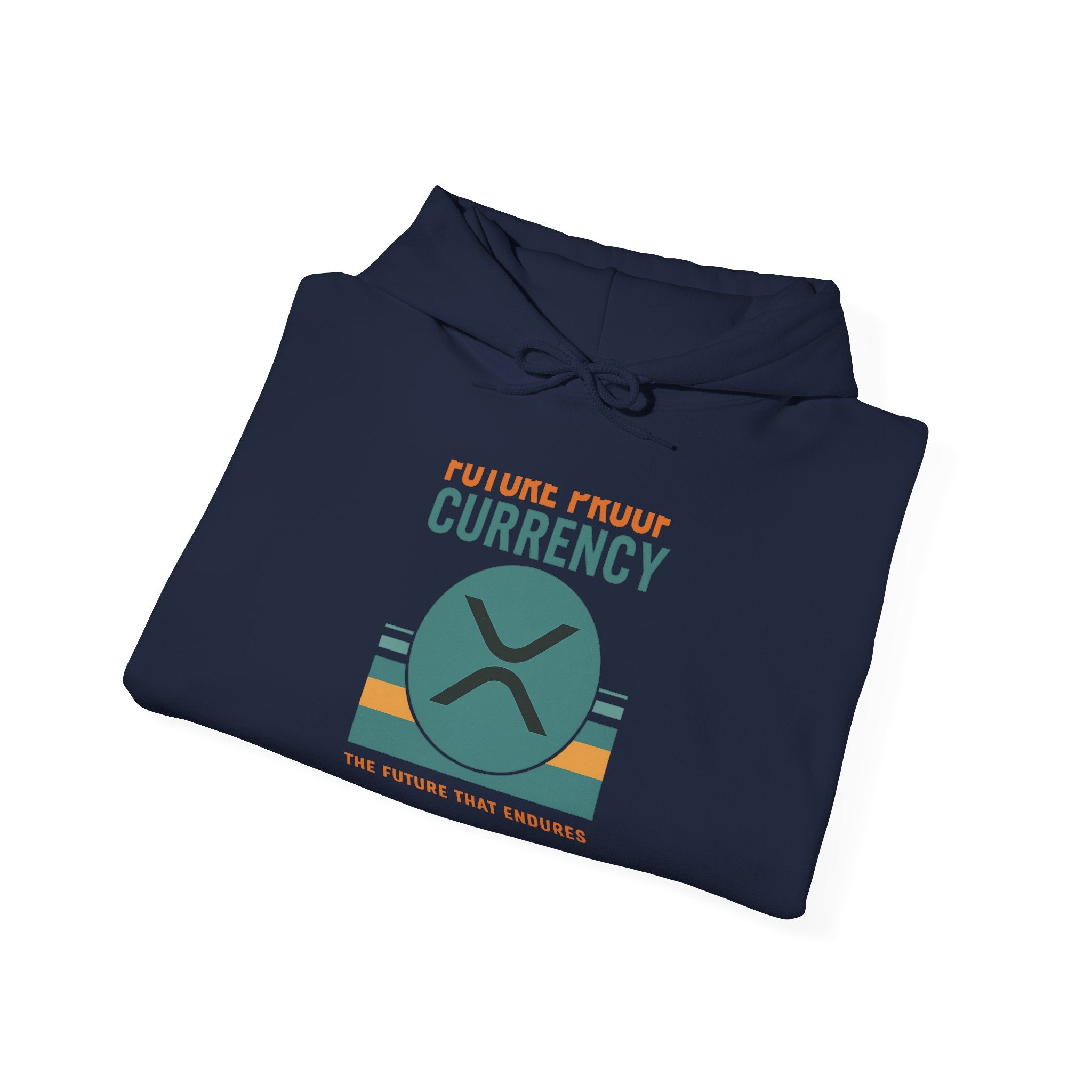 Ripple Crypto Hoodie – “Future Proof Currency” Retro Logo Sweatshirt
