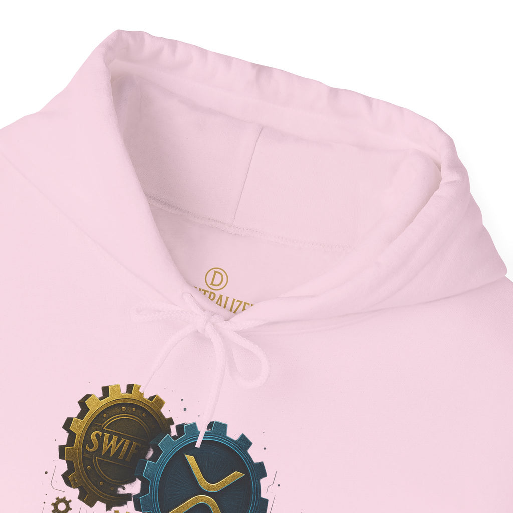 Merge of Money Hoodie — Financial Gears Graphic Pullover