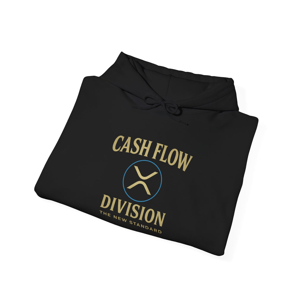 Cash Flow Division Hoodie — Minimalist Finance Logo Pullover