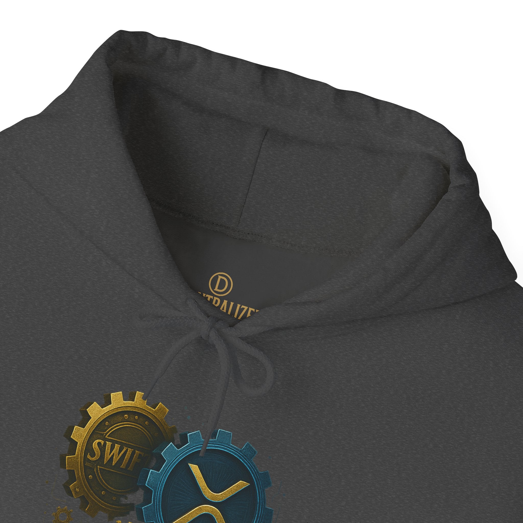 Merge of Money Hoodie — Financial Gears Graphic Pullover