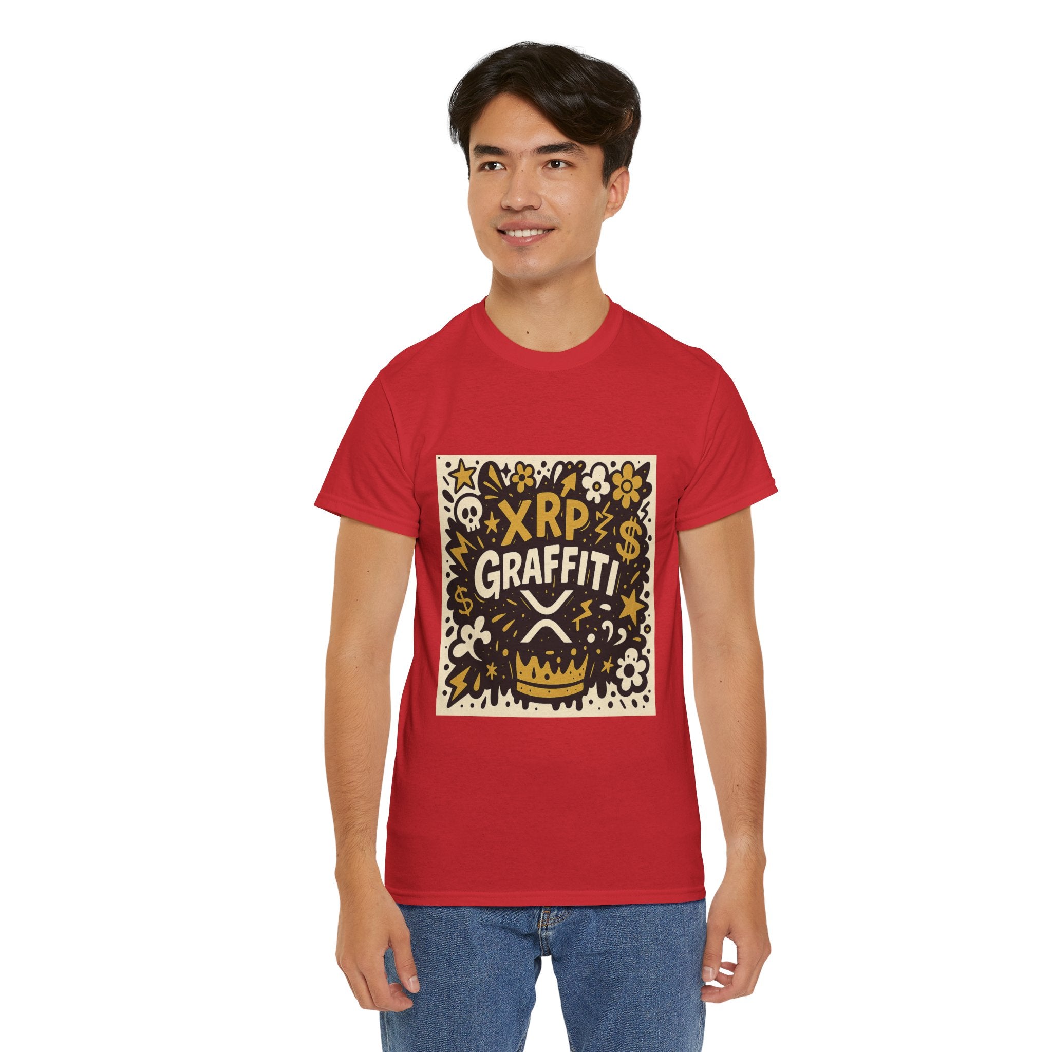 XRP Graffiti Tee — Crypto Street Art T-Shirt