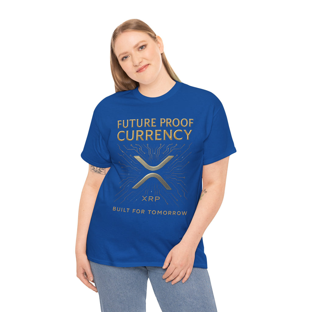 XRP 'Future Proof Currency' T-Shirt – Crypto Investor Tee