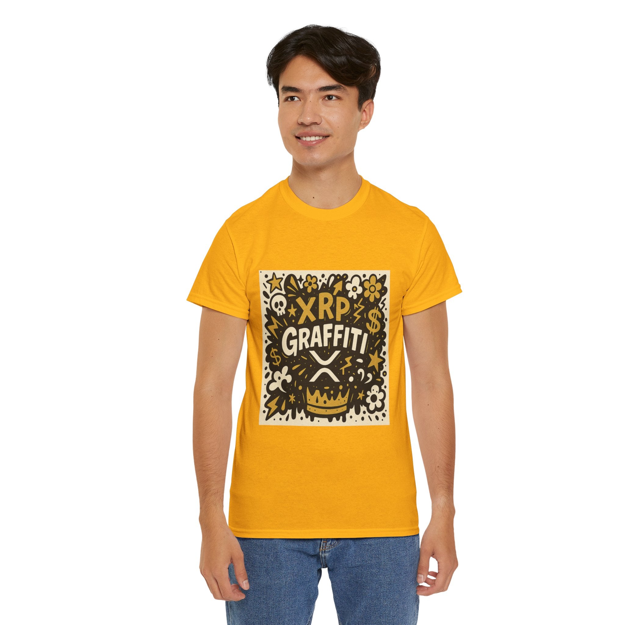XRP Graffiti Tee — Crypto Street Art T-Shirt