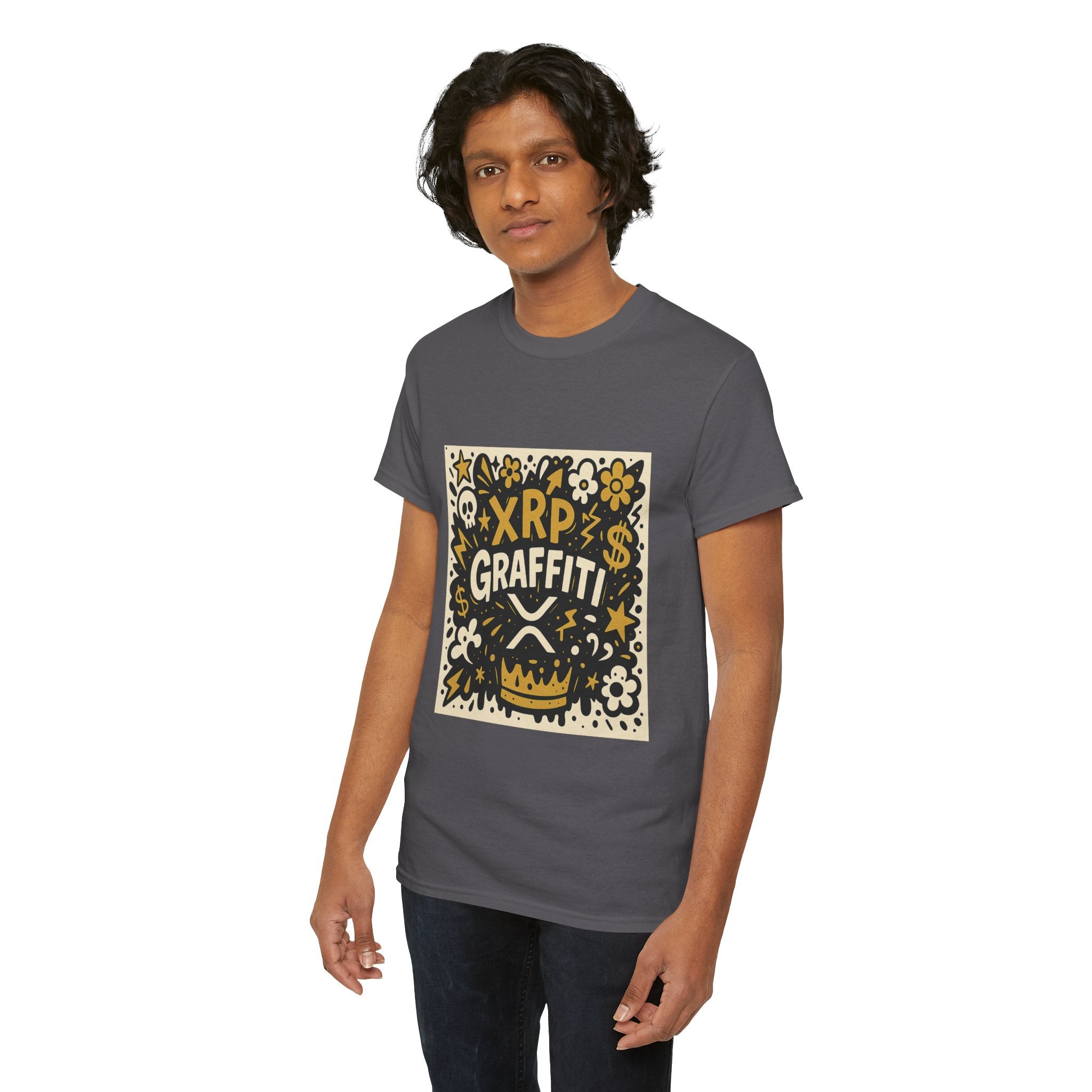 XRP Graffiti Tee — Crypto Street Art T-Shirt