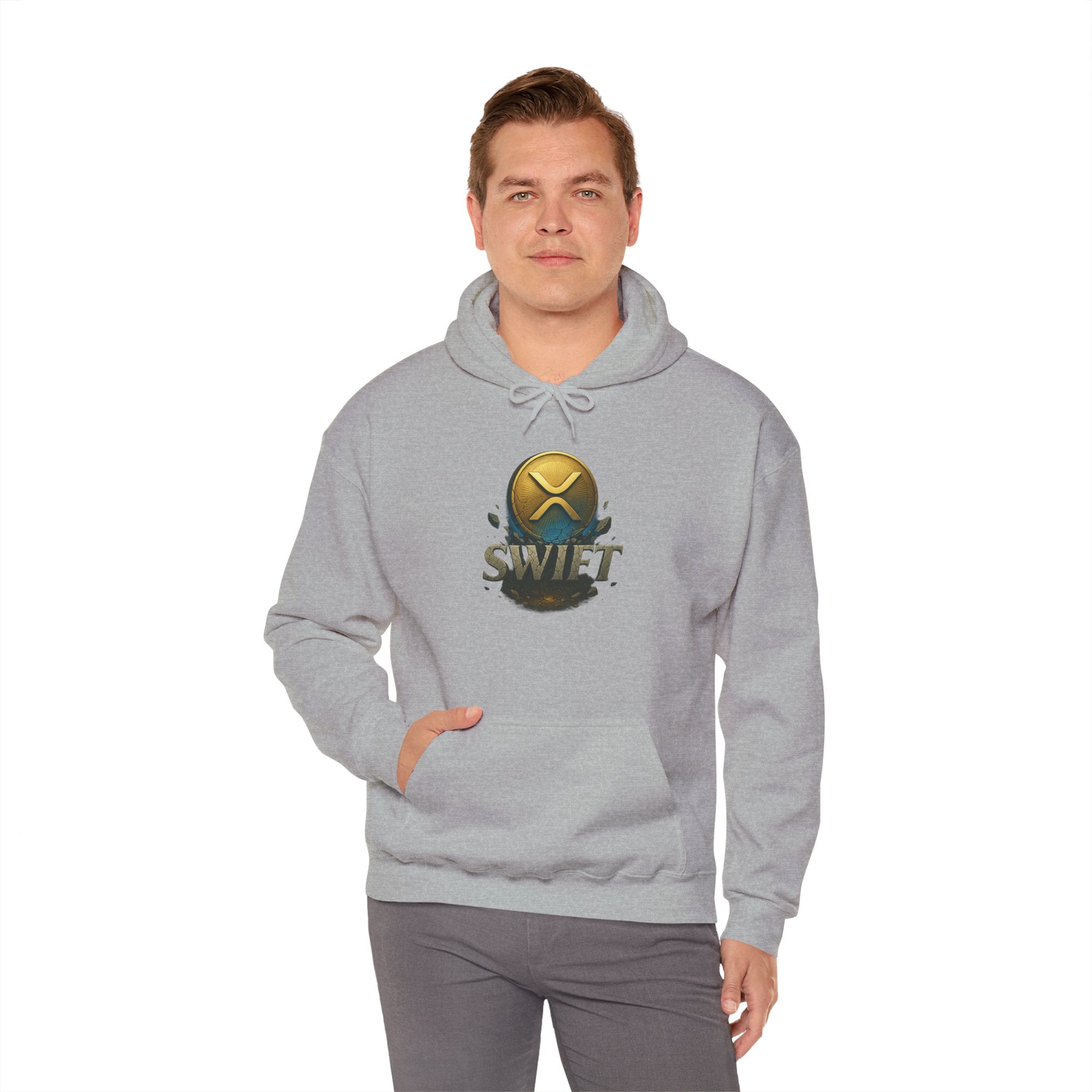 XRP Swell Hoodie — Crypto Ripple Logo Pullover