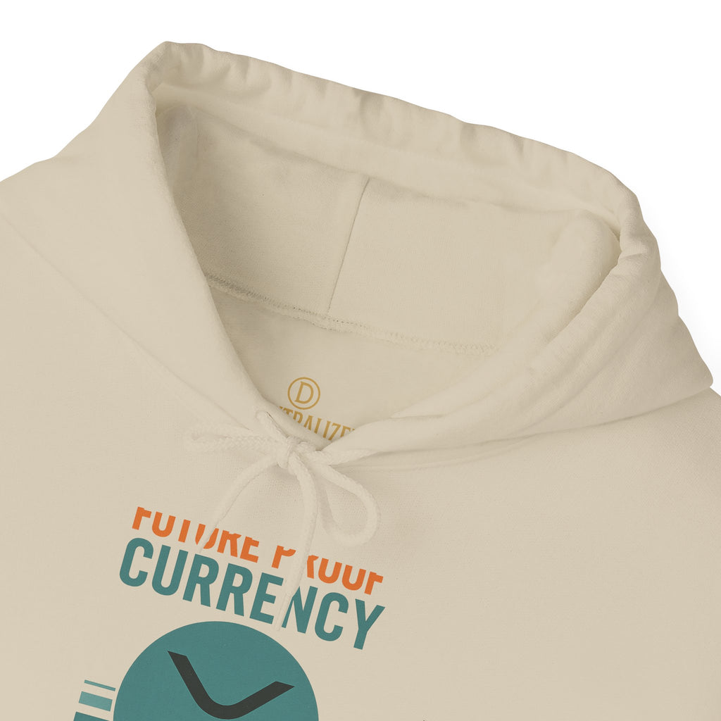 Ripple Crypto Hoodie – “Future Proof Currency” Retro Logo Sweatshirt