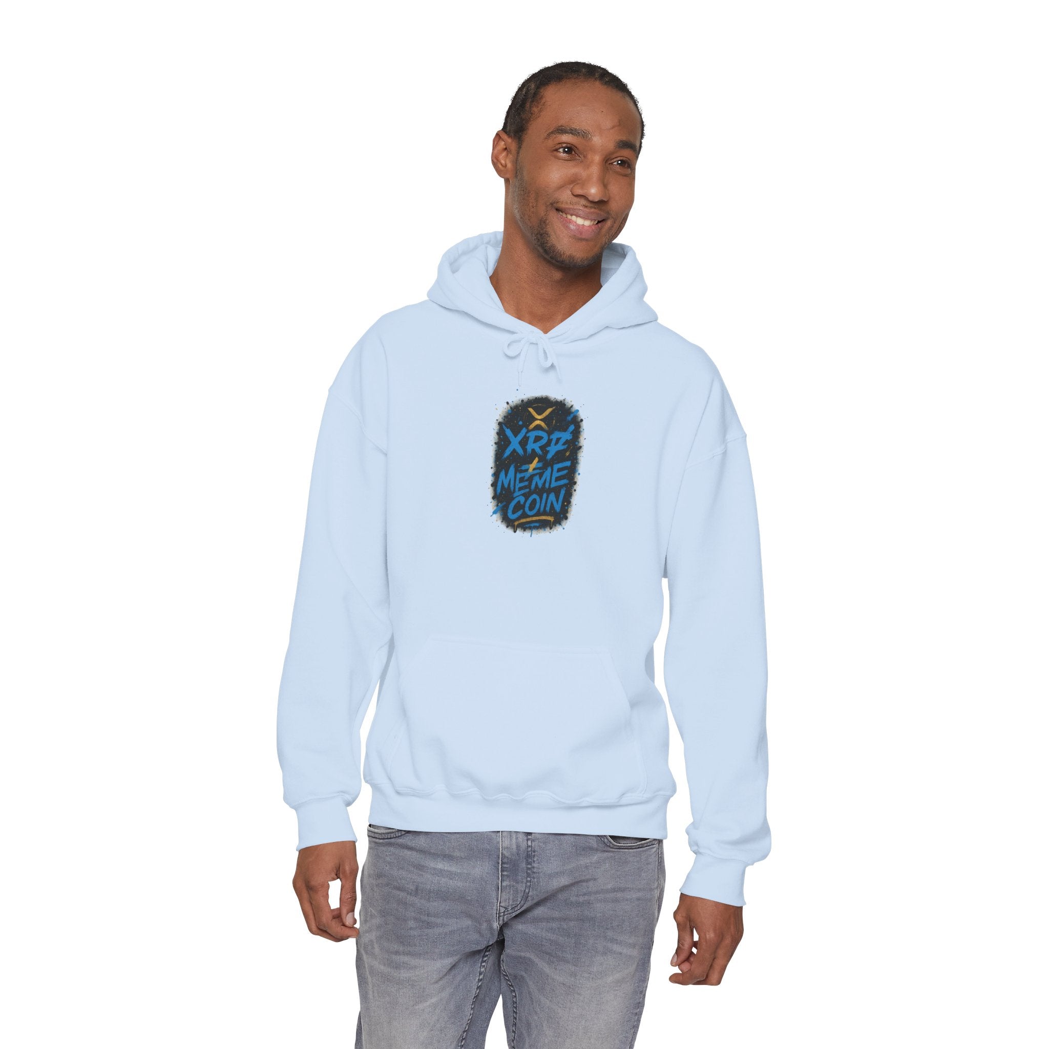 XRP Meme Coin Hoodie – Crypto Graffiti Logo Pullover