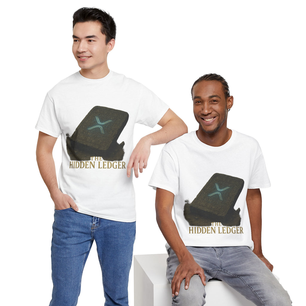 T-Shirt — "The Hidden Ledger" Crypto XRP Wallet Graphic Tee