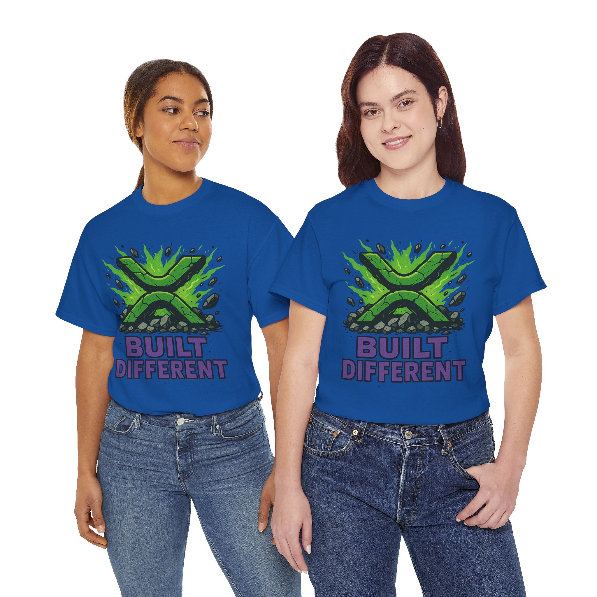 Built Different T-Shirt — Green Gamer Logo Tee