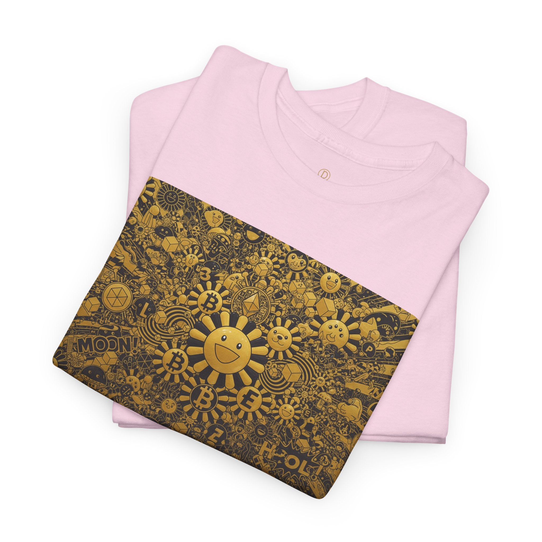 Sunflower Burst T‑Shirt — Golden Sunflower Pattern Tee