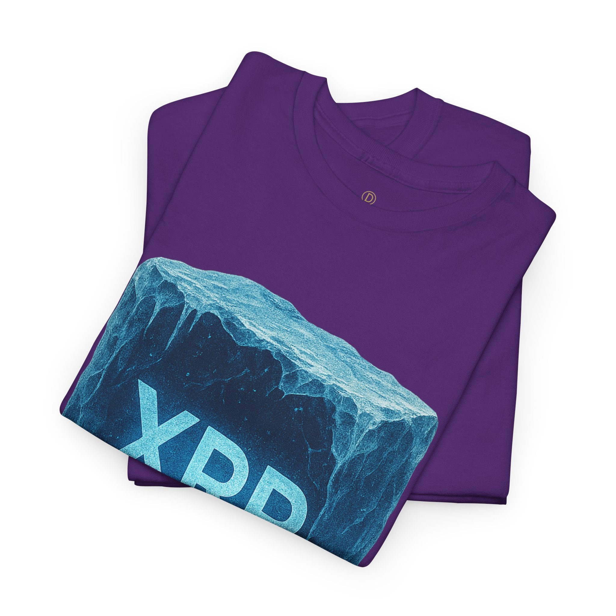 XRP Ice Block Tee — Crypto Ripple Logo T-Shirt