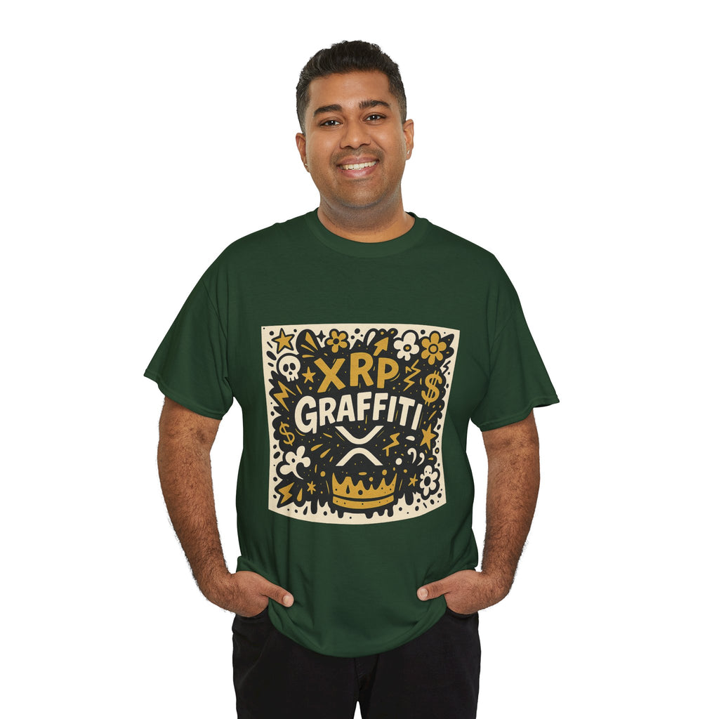 XRP Graffiti Tee — Crypto Street Art T-Shirt