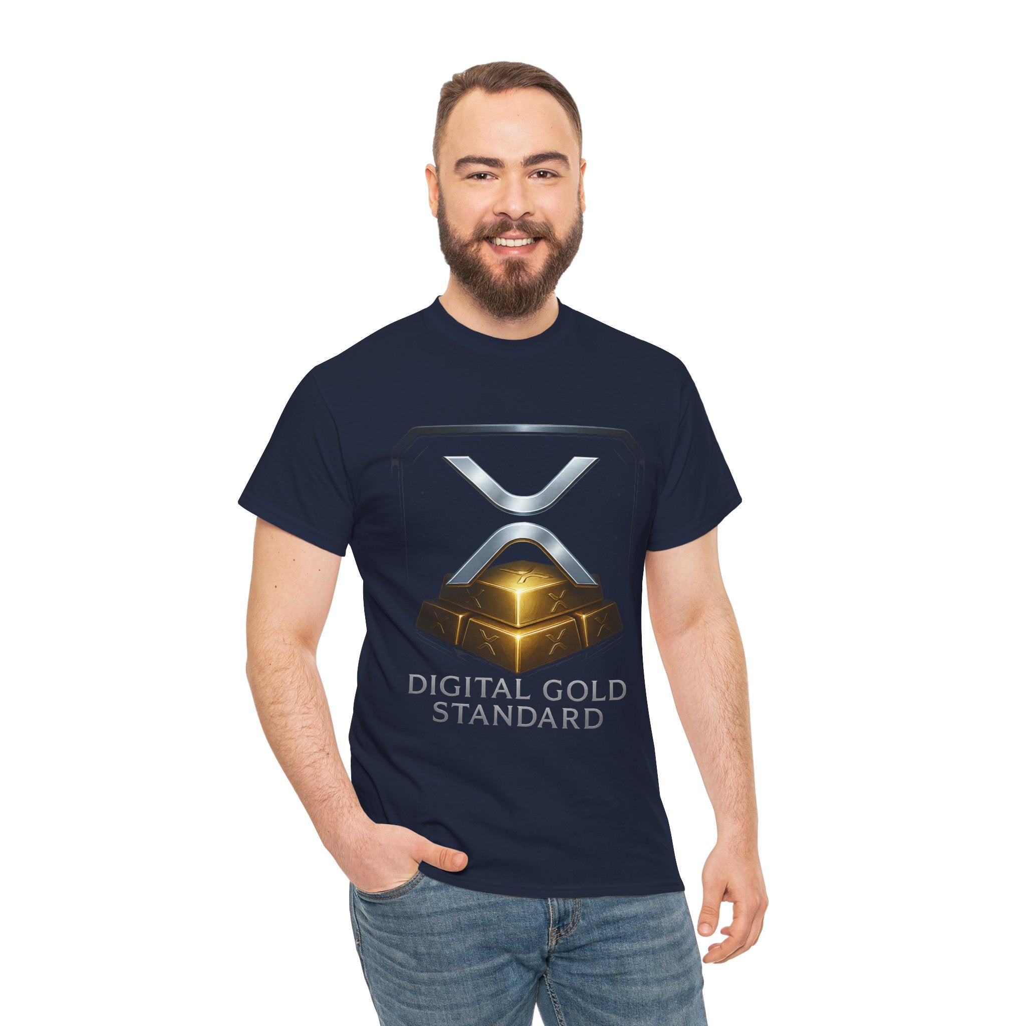 XRP 'Digital Gold Standard' Tee — Cryptocurrency Logo Shirt