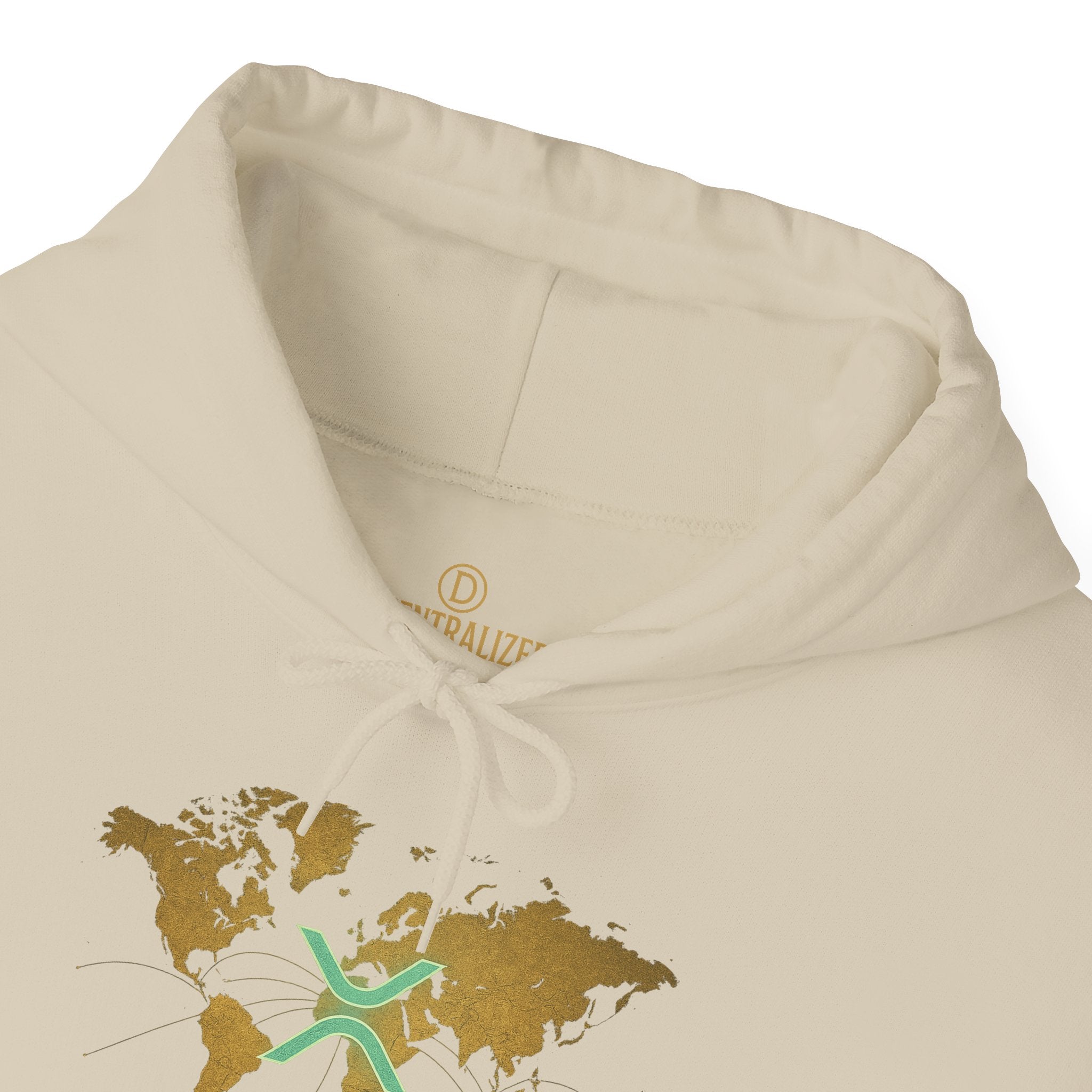 Global Reserve Hoodie — World Map Logo Pullover