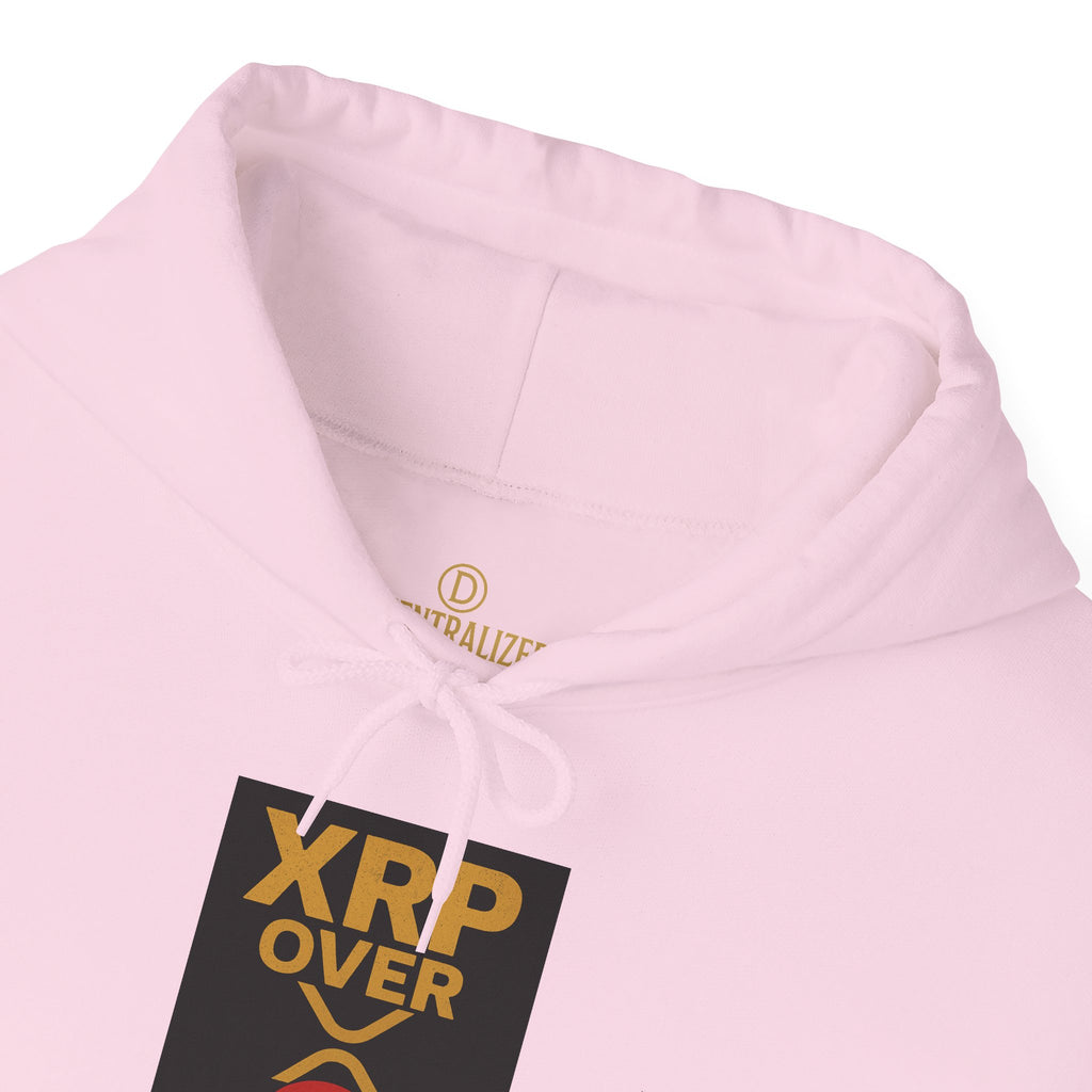 XRP Over Swift Hoodie - "Choose Wisely" Crypto Advocacy Sweatshirt