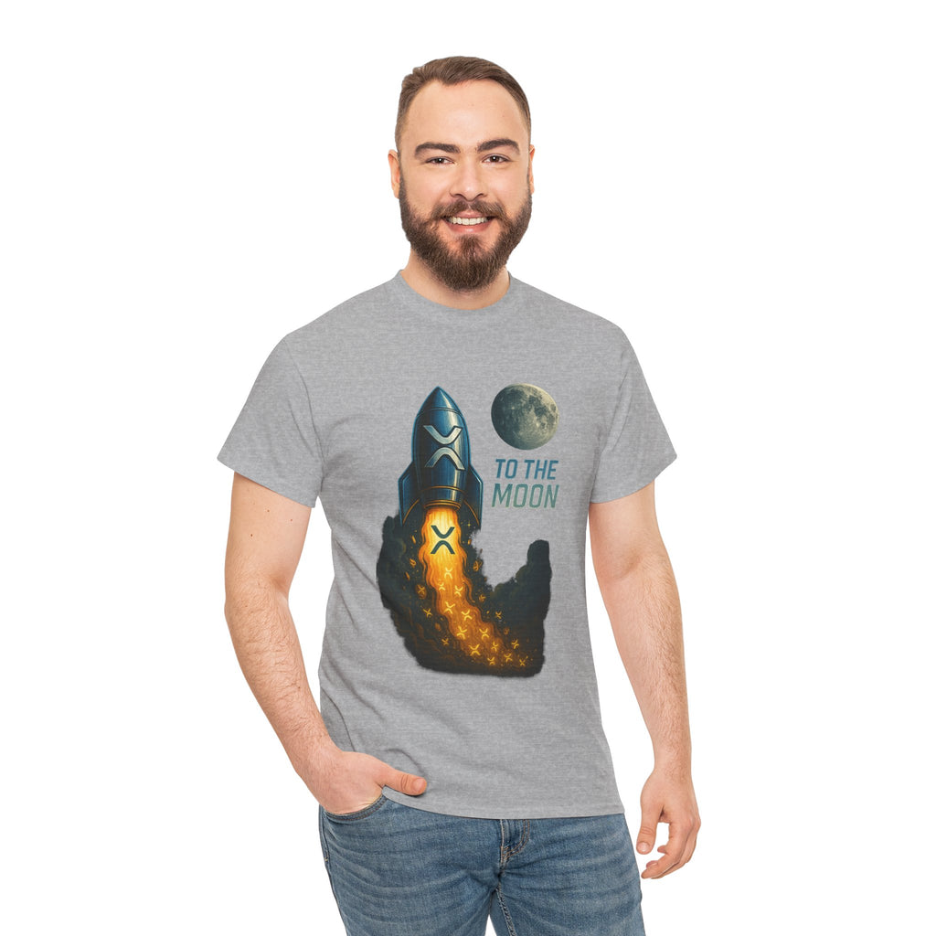 Rocket 'To the Moon' T-Shirt - Space Exploration Graphic Tee