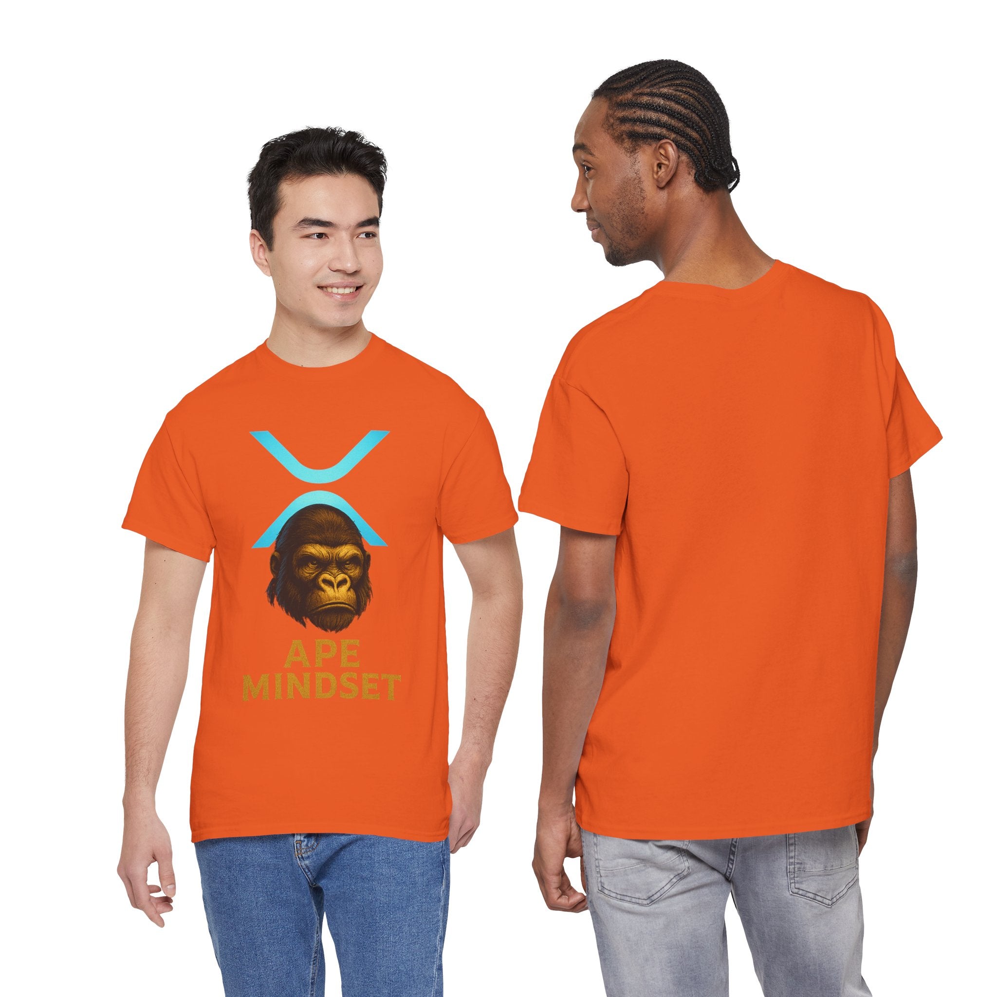 Ape Mindset T-Shirt — Crypto XRP Ape Graphic Tee