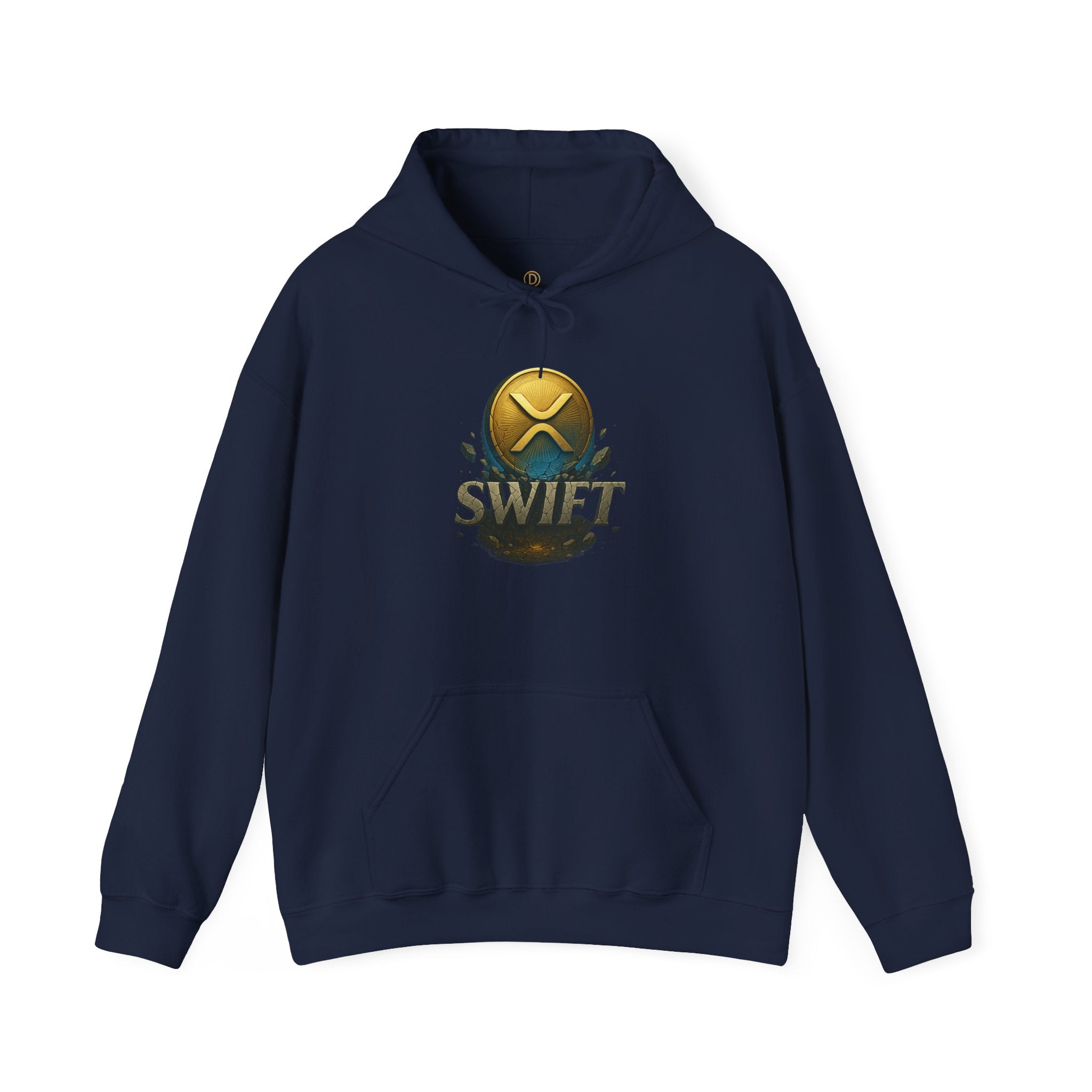XRP Swell Hoodie — Crypto Ripple Logo Pullover