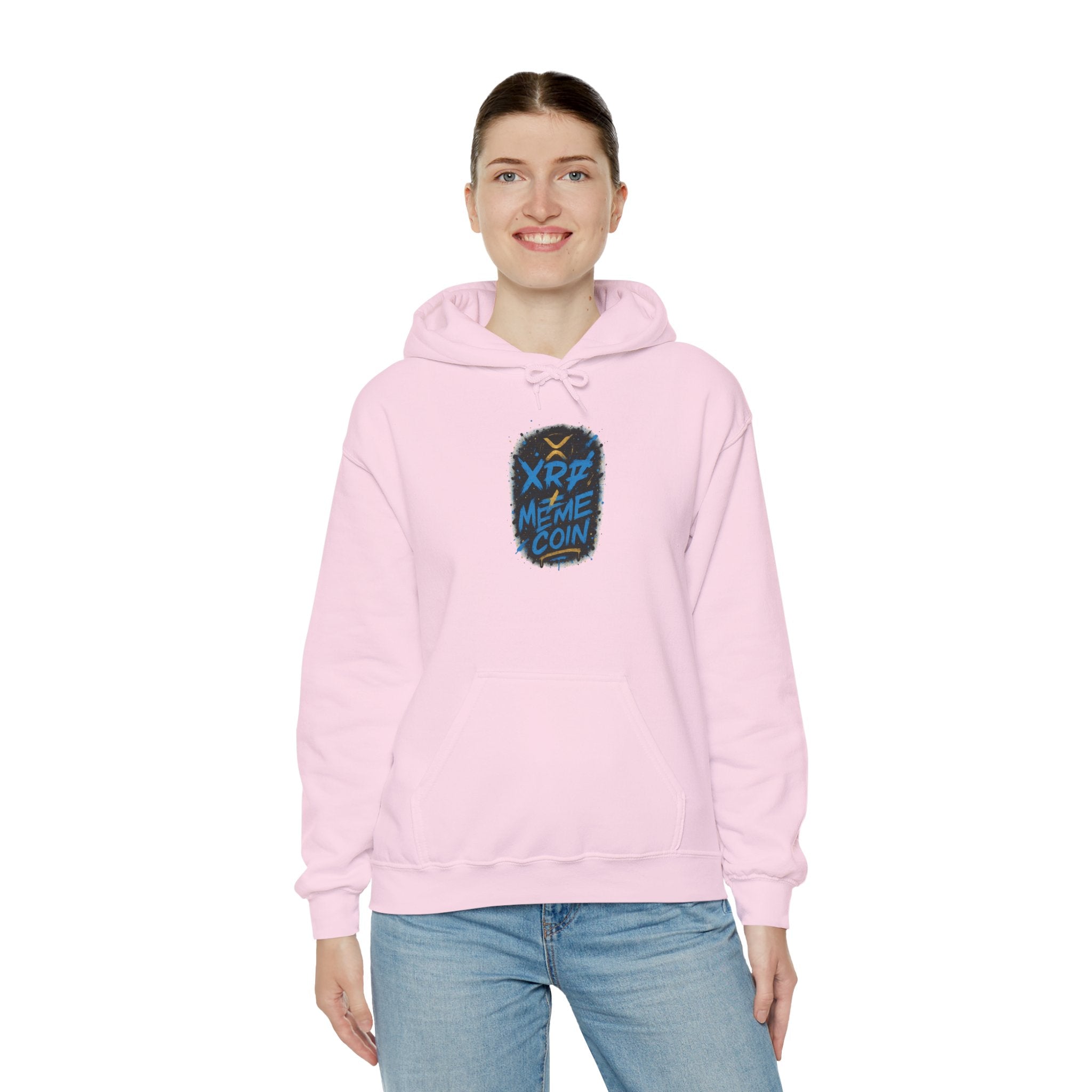 XRP Meme Coin Hoodie – Crypto Graffiti Logo Pullover
