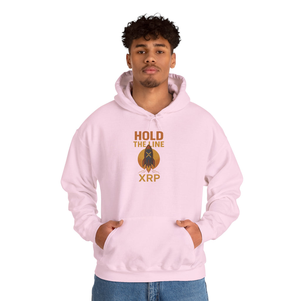 XRP 'Hold the Line' Hoodie — Crypto Supporter Sweatshirt