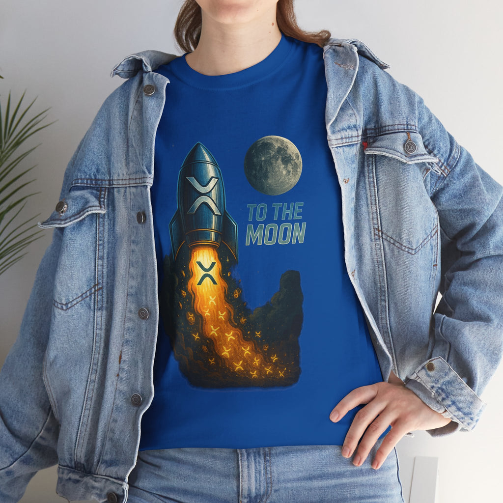 Rocket 'To the Moon' T-Shirt - Space Exploration Graphic Tee