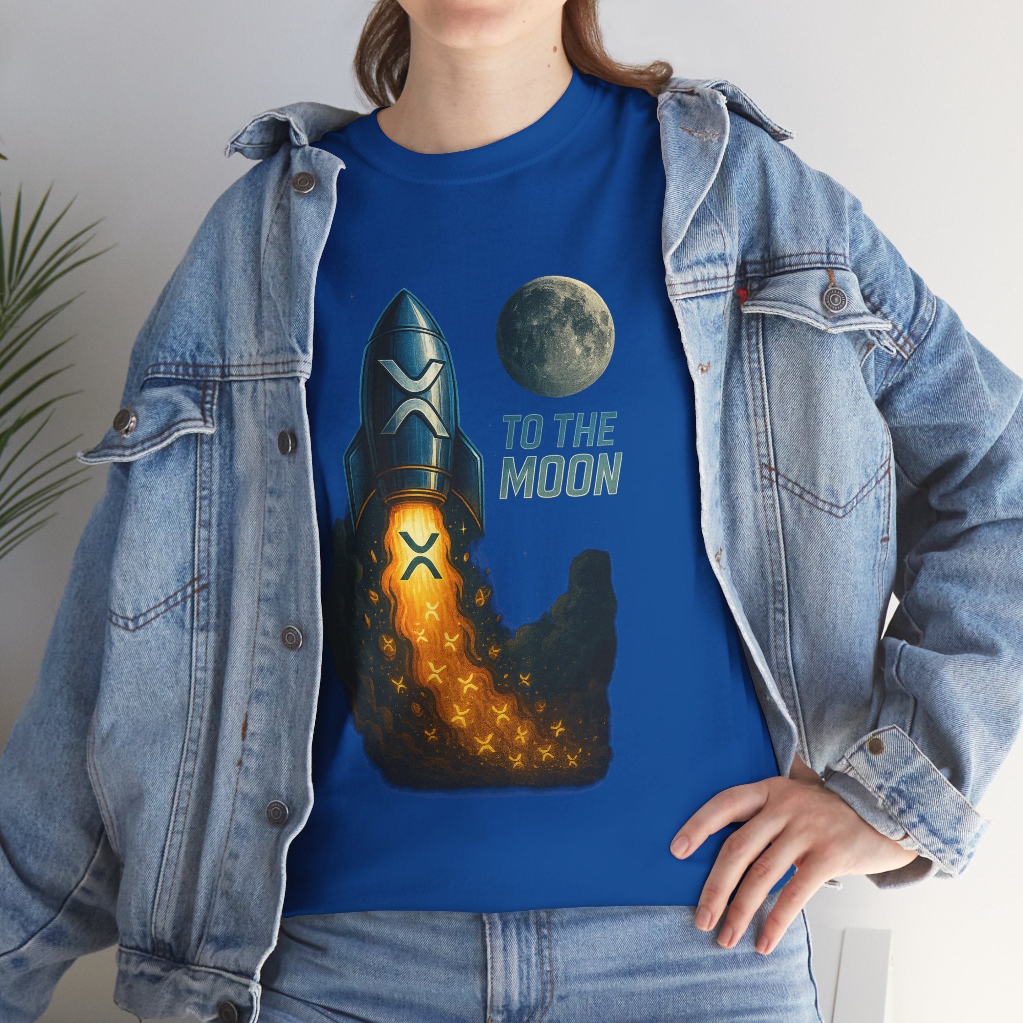 Rocket 'To the Moon' T-Shirt - Space Exploration Graphic Tee