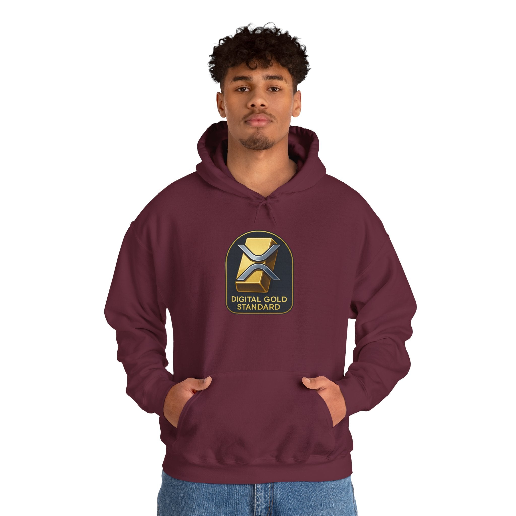 Hoodie — Digital Gold Standard Crypto Logo Pullover
