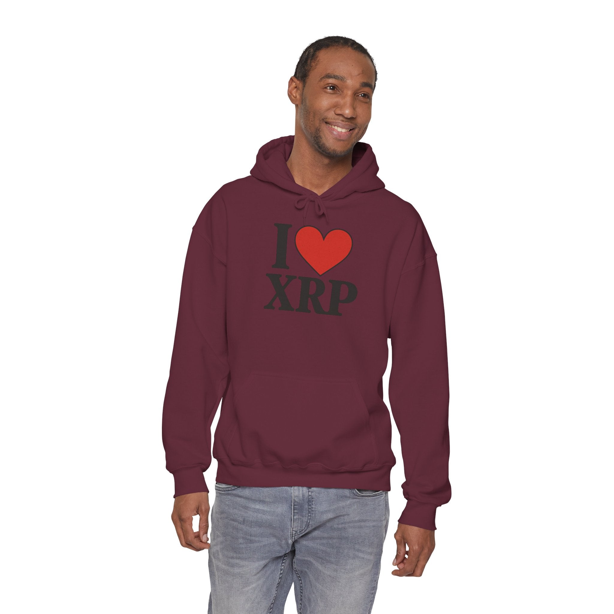 I  XRP Hoodie — Crypto Enthusiast Ripple Sweatshirt