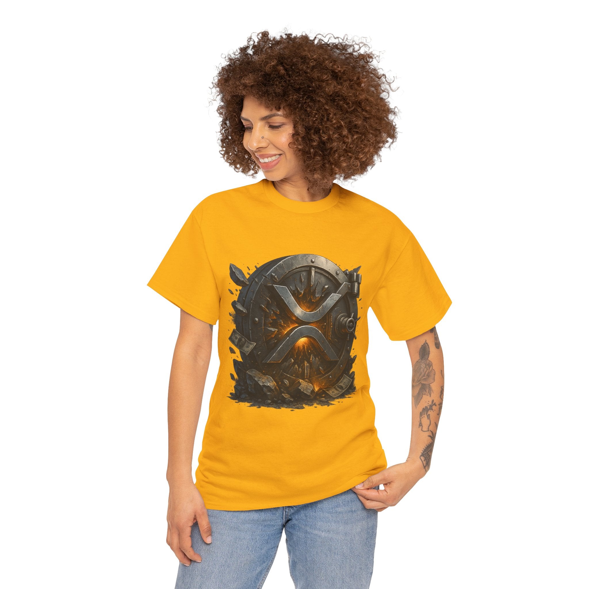 Warrior Shield T-Shirt — Medieval Viking Shield Graphic Tee