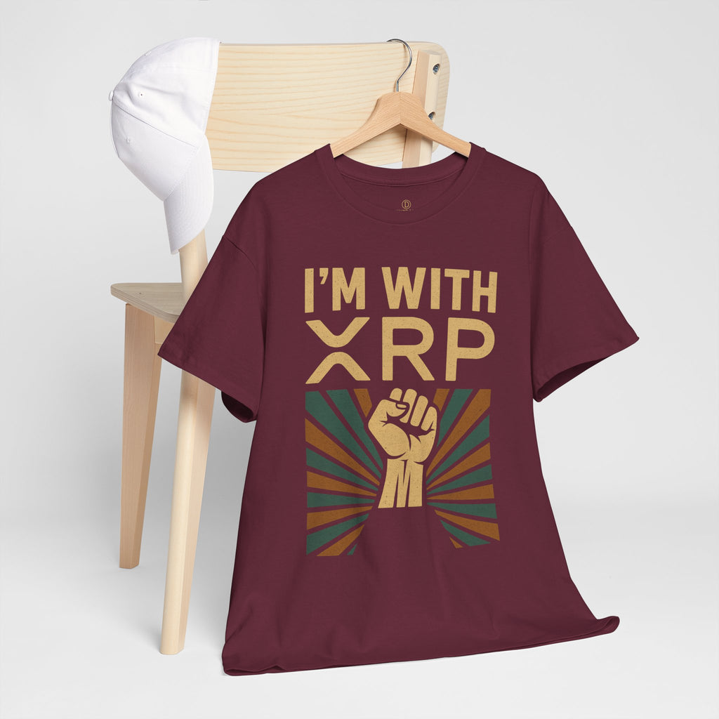 I'm With XRP Graphic Tee – Crypto Supporter Shirt