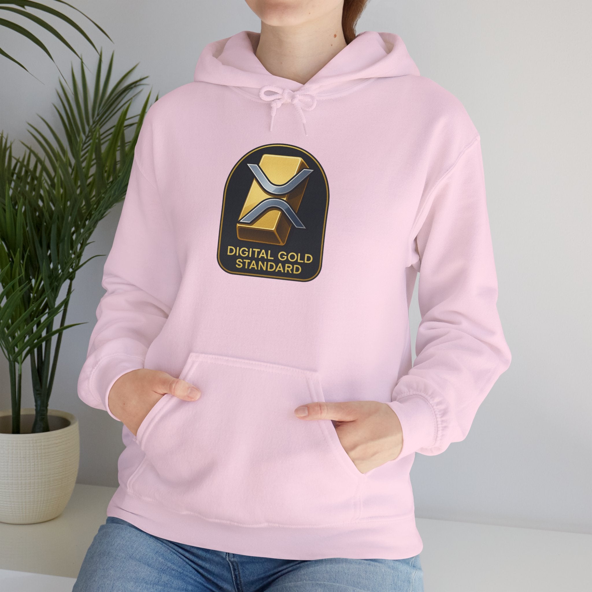 Hoodie — Digital Gold Standard Crypto Logo Pullover