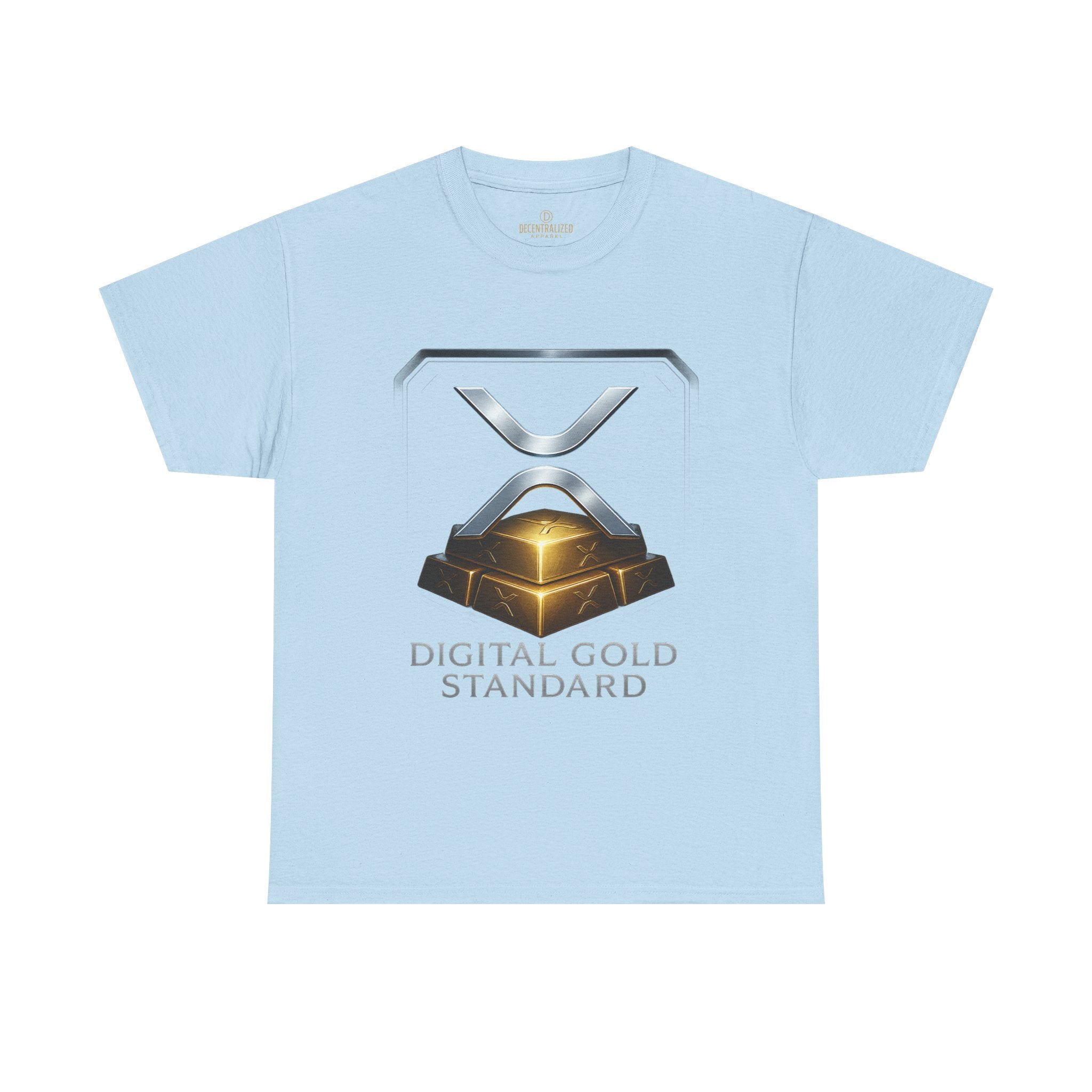 XRP 'Digital Gold Standard' Tee — Cryptocurrency Logo Shirt